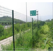 Vinyl Wire Mesh Fence Panels For Welded Euro Fence,Double Wire Mesh Fence Panel
